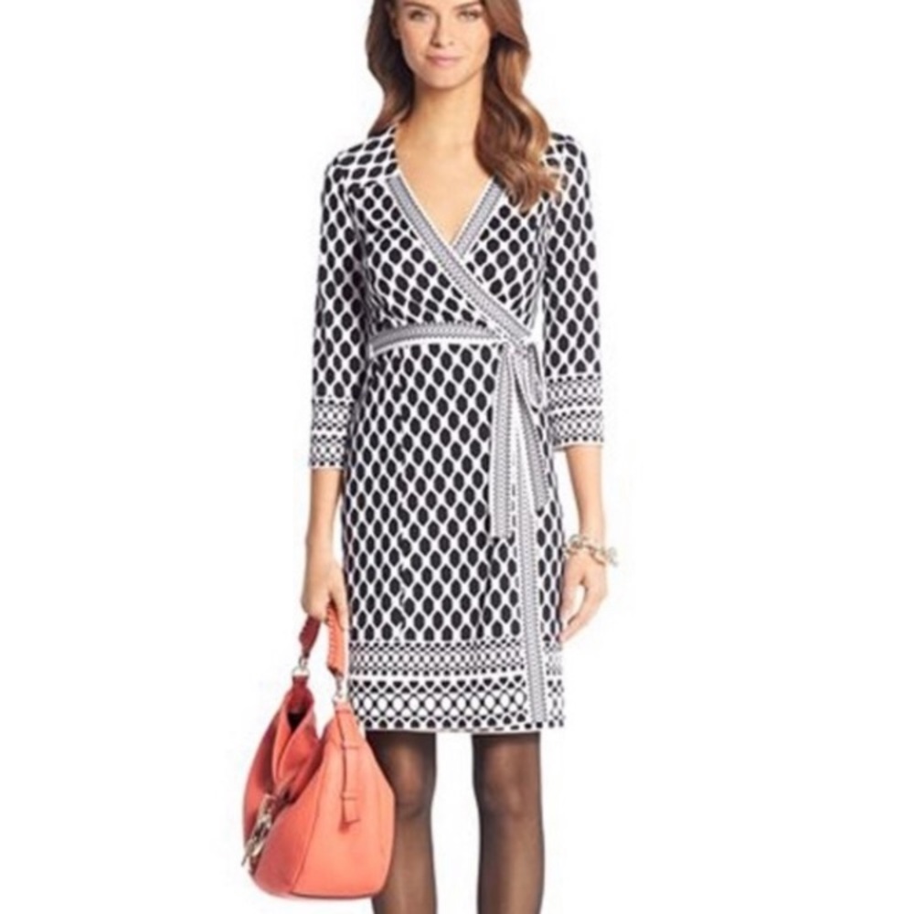 Diane Von Furstenberg Tallulah Wrap Silk Dress 2